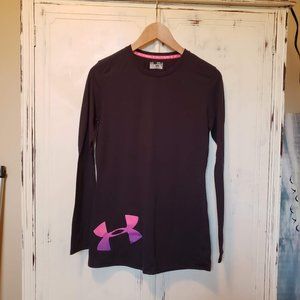 Under Armour Heat Gear Pink Ribbon Tee
